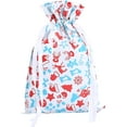 thumbnail image 1 of Drawstring Gift Bags Lager Xmas Candy Bags Gift Wrapping Goodies Bags Snacks Pouch for Birthday Wedding Party Present 10, 1 of 7