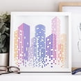 thumbnail image 5 of Skyscraper Stencil with Paint Brush 11.8x11.8inch Reusable City Buildings Drawing Template Tall Buildings Stencil Large Modern Cityscape Template for DIY Crafts Furniture Wall Decor, 5 of 7