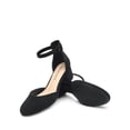 thumbnail image 3 of Zapatos de Tacón DREAM PAIRS para Mujer en Nubuck Negro con Punta Redonda y Tacón de 5 cm, 3 of 7