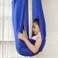thumbnail image 5 of 1 Set Therapy Swing Indoor Outdoor Ceiling Tree Hanging Yoga Training Hammock Chair Special Needs Adults Sensory Swing, 5 of 8