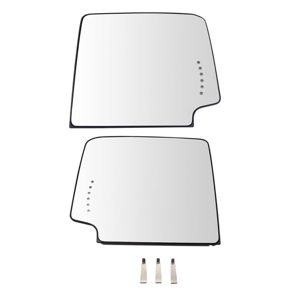 Trail Ridge Towing Mirror Glass Power Heated Signal Upper Pair for GM Pickup TR00886 Fits select: 2014-2017 CHEVROLET SILVERADO, 2014-2017 GMC SIERRA