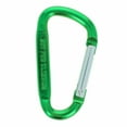thumbnail image 5 of (6 Pack) Aluminum Multi-Color Carabiner Spring Clip Keychain Green Extra Small, 5 of 7