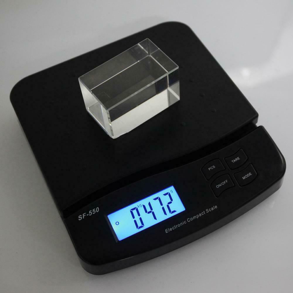 55lb 25KG *1G Portable LCD 5 Digits Plastic Electronic Postal Scale Black SF-550