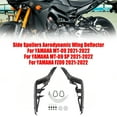 thumbnail image 2 of Side Spoilers Aerodynamic Wing Deflector For YAMAHA MT-09 SP FZ09 2021-2022 Black, 2 of 12
