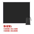 thumbnail image 4 of Beautynvta Picnic Blanket Beach Blankets, 55.12''x59.06'' Waterproof Sandproof Beach Mat, Camping Portable Travel Blanket Play Mat for Outdoor, Black, 4 of 4