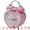 Pink, variant on Unique Bargains Heart-Shaped Alarm Clock Green 3.3"L x 2.2"W x 5.1"H