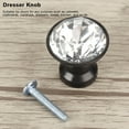 thumbnail image 1 of Cupboard Handle,4Pcs 30mm Crystal Cabinet Crystal Knob Drawer Knob Unparalleled Experience, 1 of 8