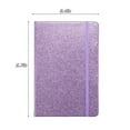 thumbnail image 2 of Glitter Notepads,A5 Size Notepad Journal Notebook for Women/Men Office Work,QZS Reusable Cute Note Book Note pads for Women,8.4x5.7In, 2 of 6