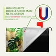 thumbnail image 3 of Summer Mailbox Cover Tropical Palm Leaf Magnetic Mailbox Wrap Jungle Leaves Waterproof Mail Box Post Letter Box Cover Standard Size 21x18 in Garden Yard Outdoor Decoration, 3 of 6