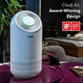 thumbnail image 4 of SAKI True HEPA H13 Filter Air Purifier for Bedroom, Home or Office to Purify Air in Rooms up to 129 Square Feet, With Smart Air Quality Monitor, 4 of 10