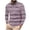 Purple, variant on LIaqionyy Big and Tall Shirts for Mens Quarter Zip Pullover Lightweight Tops Casual Fashion Fall Clothes