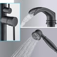 thumbnail image 4 of Zovajonia Freestanding Bathtub Faucet Tub Filler Waterfall Floor Mounted  Mixer Oil Rubbed Bronze, 4 of 10
