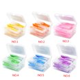 thumbnail image 4 of 40pcs Interdental Brush Ultra Fine Toothpick Soft Floss Stick Tooth Floss Head Toothpick Cleaning Tool, 4 of 8