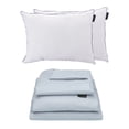 thumbnail image 1 of Sábanas Queen Size Softy Platino + 2 Almohadas One, 1 of 8
