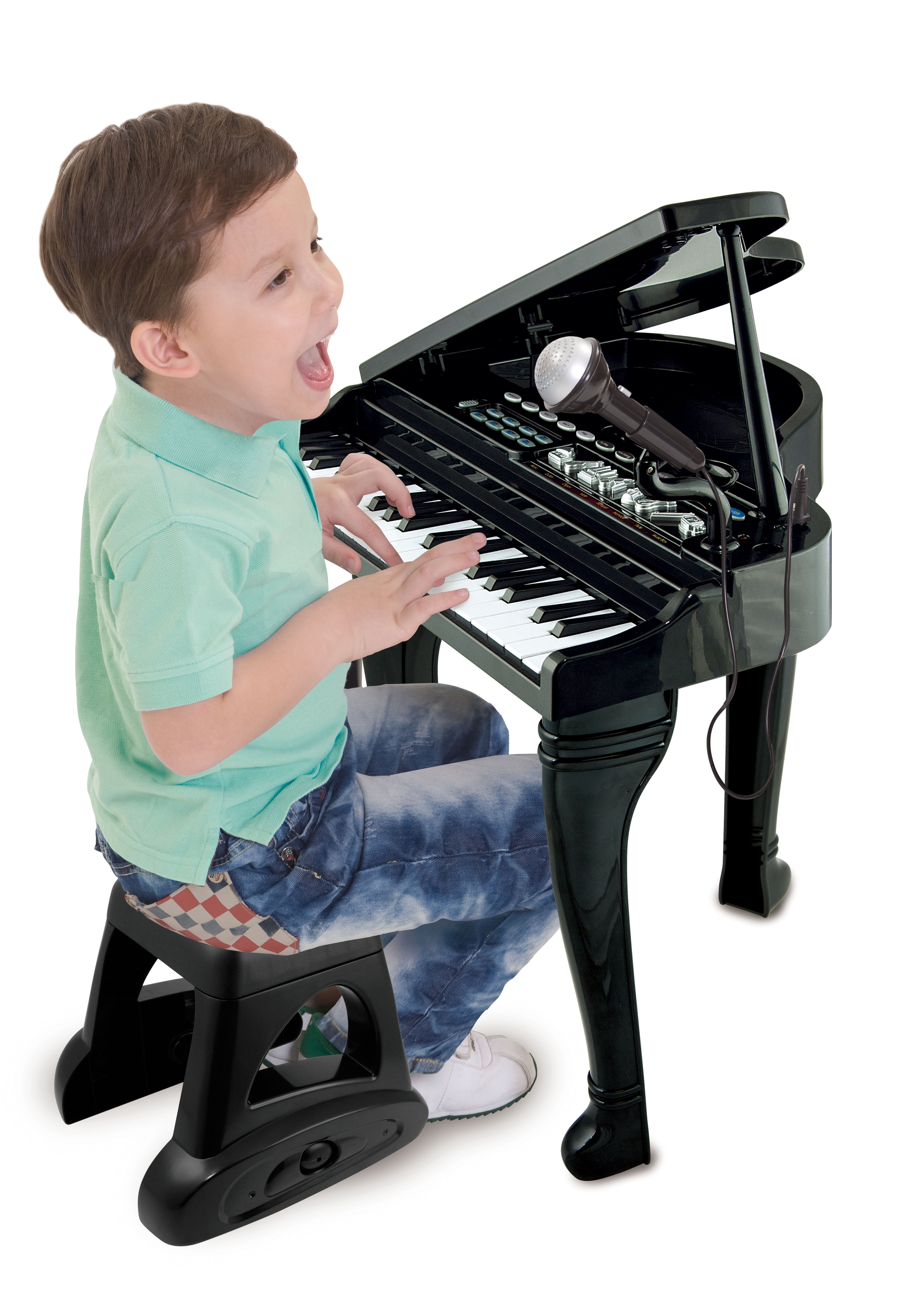 Winfun Symphonic Grand Toy Piano Set With Stool  (3 Pieces)