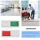 thumbnail image 3 of 2pcs Open Cerrado Slider Privacy Sign Negro Auto Adhesivo Indicador Indicador Indicador para Oficina, 3 of 5