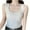 White, variant on Uaswgudfs Women Cotton Round Neck Movement Basic Ribbed Tank Top Shaping Casual Tops