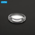 thumbnail image 3 of Uxcell PMMA Flat Convex Lens LED Flashlight Optical Lens for LED Flashlight Transparent 10 Pcs 23x6mm, 3 of 6