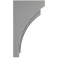 thumbnail image 2 of Ekena Millwork 5 1/2"W x 7 3/4"D x 14"H Jumbo Felix Wood Vintage Decor Corbel, Pebble Grey, 2 of 6