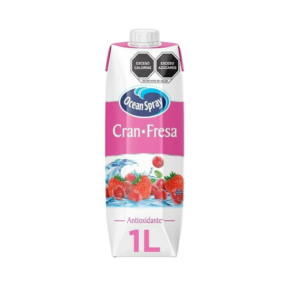 Bebida Ocean Spray arandano y fresa 1 l