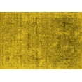 thumbnail image 1 of Ahgly Company Machine Washable Indoor Rectangle Oriental Yellow Industrial Area Rugs, 2' x 4', 1 of 4