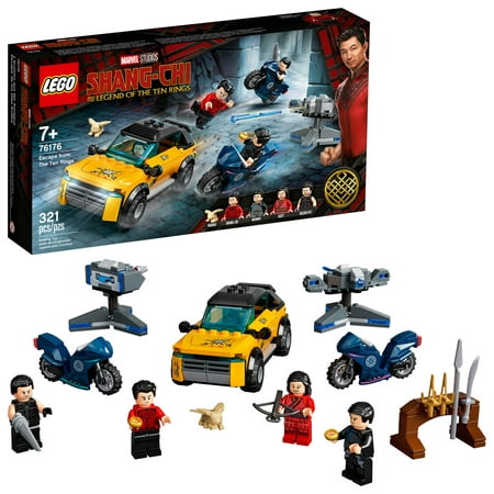 LEGO Marvel Shang-Chi Escape from The Ten Rings 76176 Collectible LEGO Marvel Playset (321 Pieces)