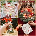 thumbnail image 6 of Cheapark 500PCS 1in Santa Claus Head Christmas Stickers - Adhesive Decor for Party Favors or Gift Bags, Cute Festive Holiday Stickers, 6 of 6