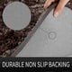 thumbnail image 4 of Premium Bathroom Rug Non Slip Fluffy Bath Mat, Incredibly Soft Comfortable,extra Thick, 4 of 5