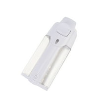 Hotel Bathroom Hand Soap Dispenser ABS Wall Mounted Liquid Soap Dispenser Pump Shampoo Hair Conditioner Pump with Lock for Bathroom Shower Bath (White 350ml)