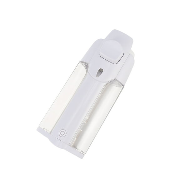 Hotel Bathroom Hand Soap Dispenser ABS Wall Mounted Liquid Soap Dispenser Pump Shampoo Hair Conditioner Pump with Lock for Bathroom Shower Bath (White 350ml)