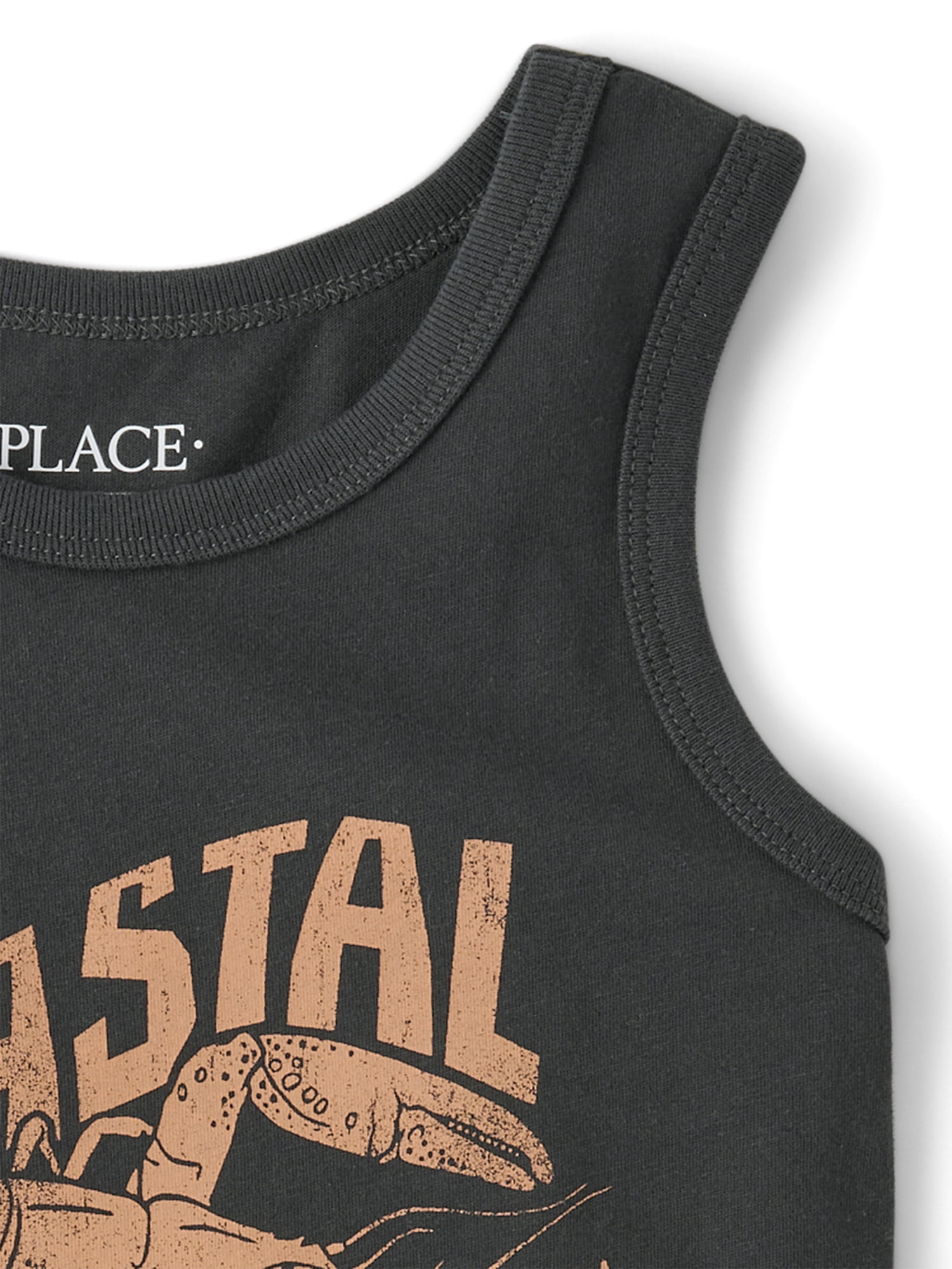 The Children's Place Boys Sleeveless Graphic Print Tank Top, Sizes XS-XXL