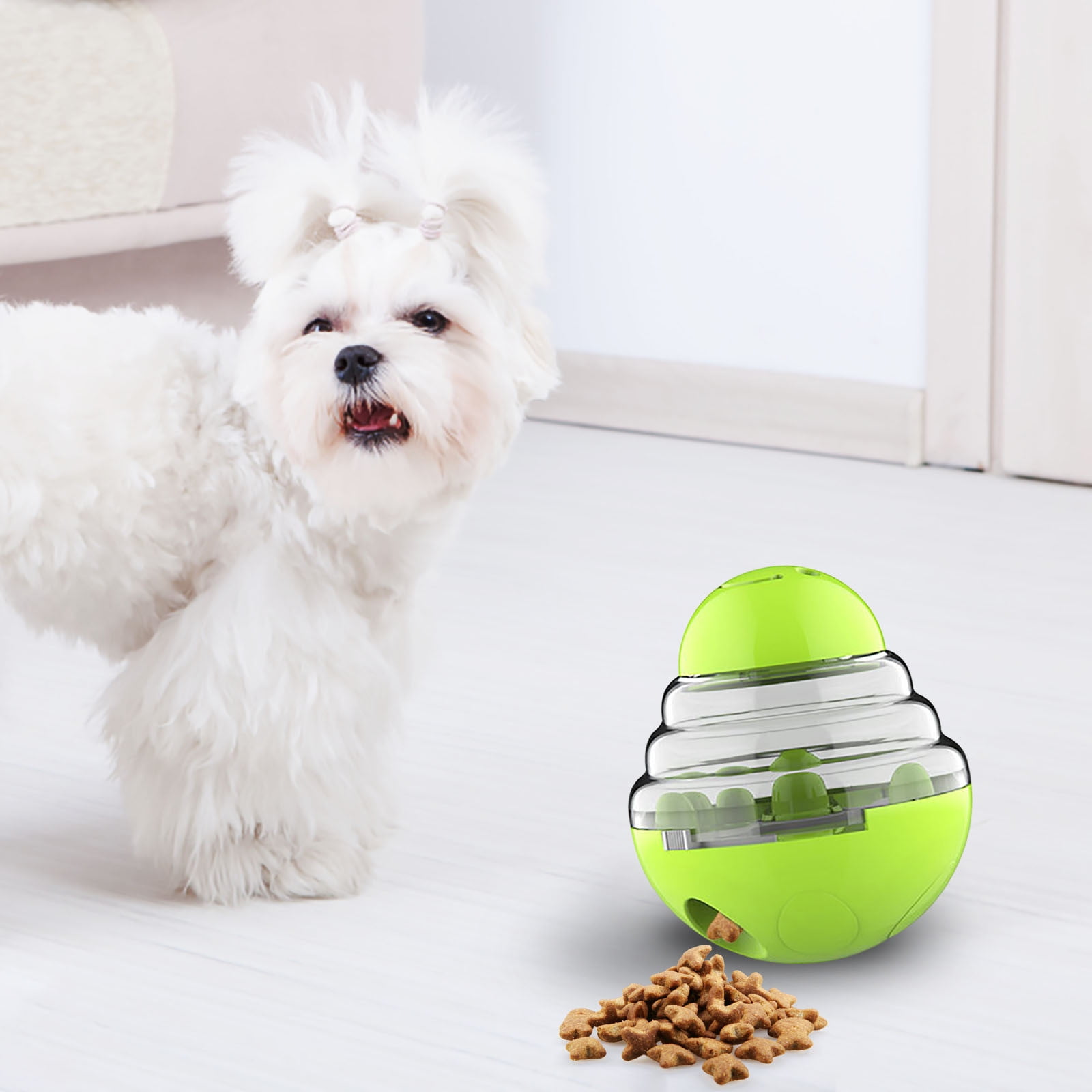 ANYPET Dog Tumbler Interactive Treat Ball, Slow Food Dispensing