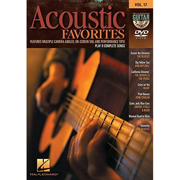 ACOUSTIC FAVORITES - GUITAR PLAY-ALONG DVD VOLUME 17