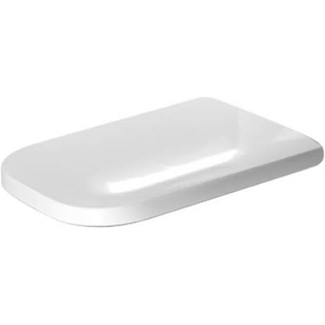 D2 Toilet Seat & Cover with Hinge, White