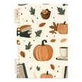 thumbnail image 7 of FORMRS 1-Subject Spiral Notebook 8" x 5" College Ruled 60 Refillable Sheet, Beige Fall Leaves, 7 of 7
