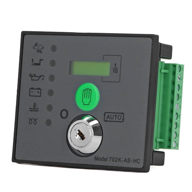 Controlador electrónico del generador, módulo de control del generador Módulo de control automático del generador Panel de control del generador Uso conveniente