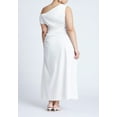 thumbnail image 2 of ELOQUII Women's Plus Size One Shoulder Maxi Dress, 2 of 4