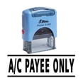 thumbnail image 1 of A/C PAYEE ONLY Self Inking Rubber Stamp Office Stationary Custom Shiny Stamp, 1 of 1