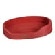 thumbnail image 2 of Cama para mascotas con borde frontal bajo, sofá rectangular transpirable para gatos y perros, suave y lavable. Rojo XL, 2 of 9