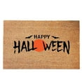 thumbnail image 1 of ZAXARRA Floor Mat Halloween Hat Letter Print Rectangle Carpet Footcloth, 1 of 3