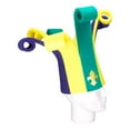 thumbnail image 2 of Mardi Gras Jester Rollers Hat - Carnival Costume Hat - Mardi Gras Outfit Hat - New Orleans Hat - Festival Outfit Hat - Mardi Gras Dress Hat, 2 of 4