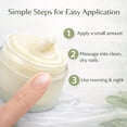 thumbnail image 5 of Nail Care Cream – 50g – Cuticle Softener, Keratin Strengthening, Hangnail Repair – With Vitamin E & Jojoba – For Healthy Fingernails – 1jar, 5 of 7