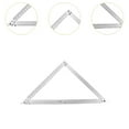 thumbnail image 6 of FashionCha Large Triangle Ruler Multi Angle Measuring Ruler Set Square Miter Triangle Ruler, 6 of 9