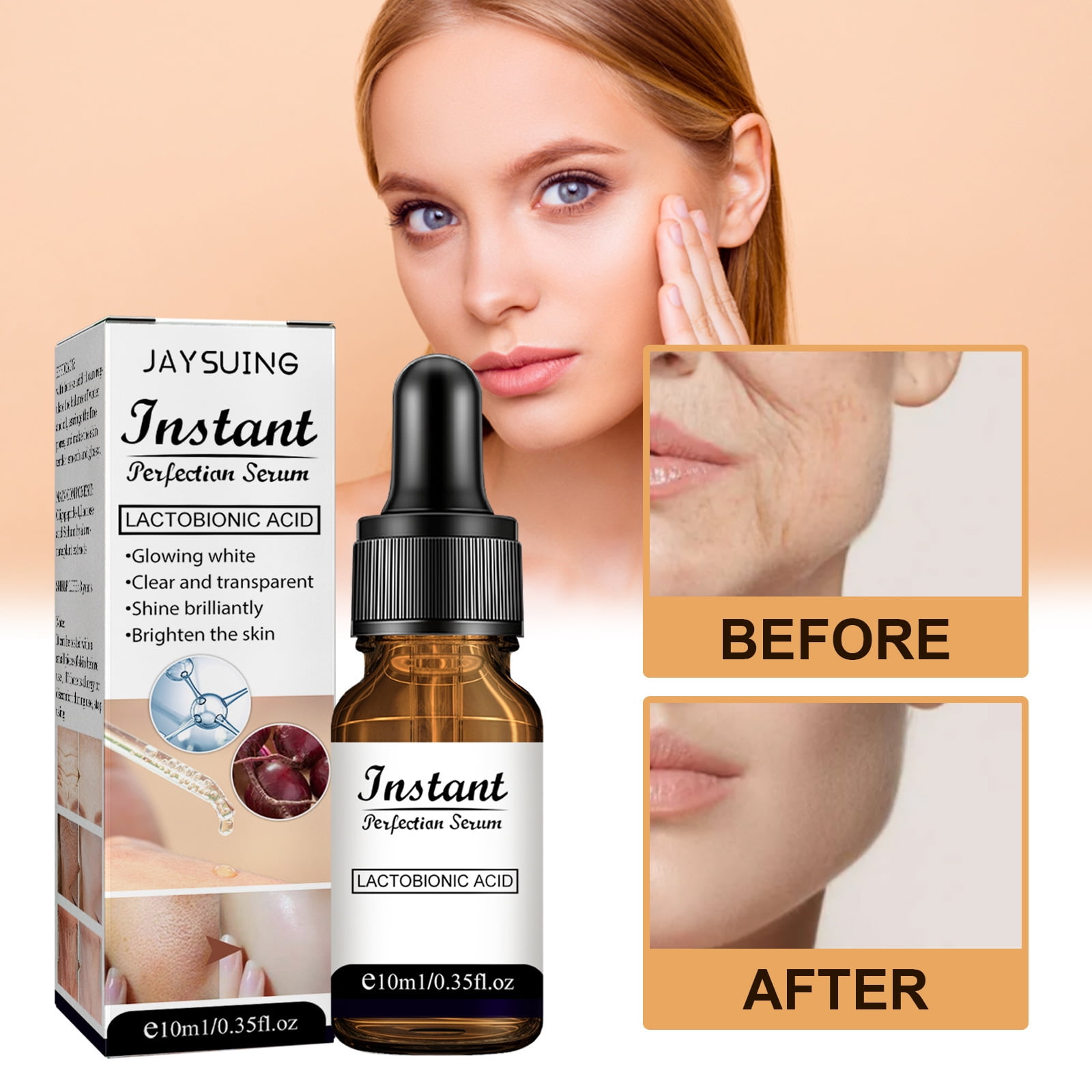 Buy Anti Aging Serum For Face,with Pure Vitamin E Oil and Rosehip Oil