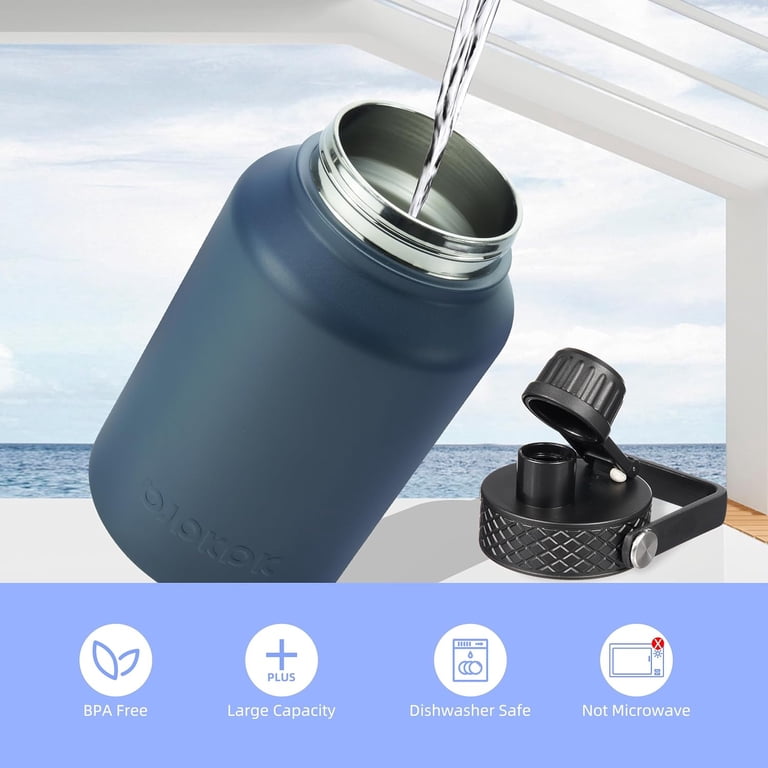 BJPKPK 50oz Insulated Water Bottle with Straw Lid photo 5