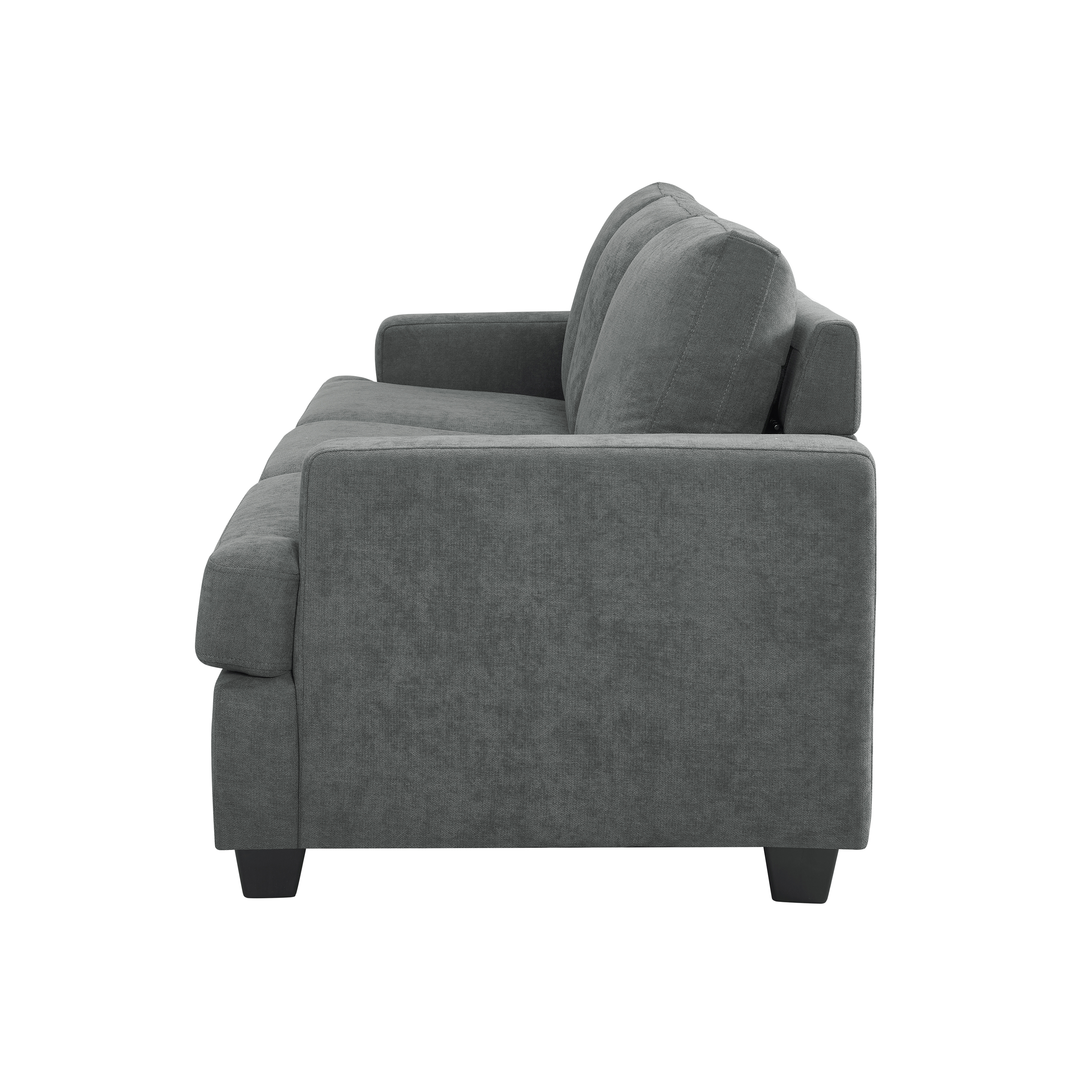 AC Pacific Thomas Modern Adult Sofa, Grey