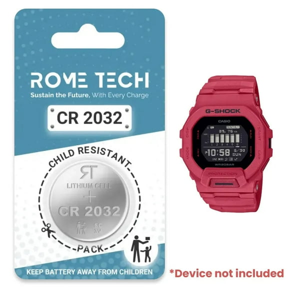 Replacement Battery for G-SHOCK GBD200RD-4 Watch