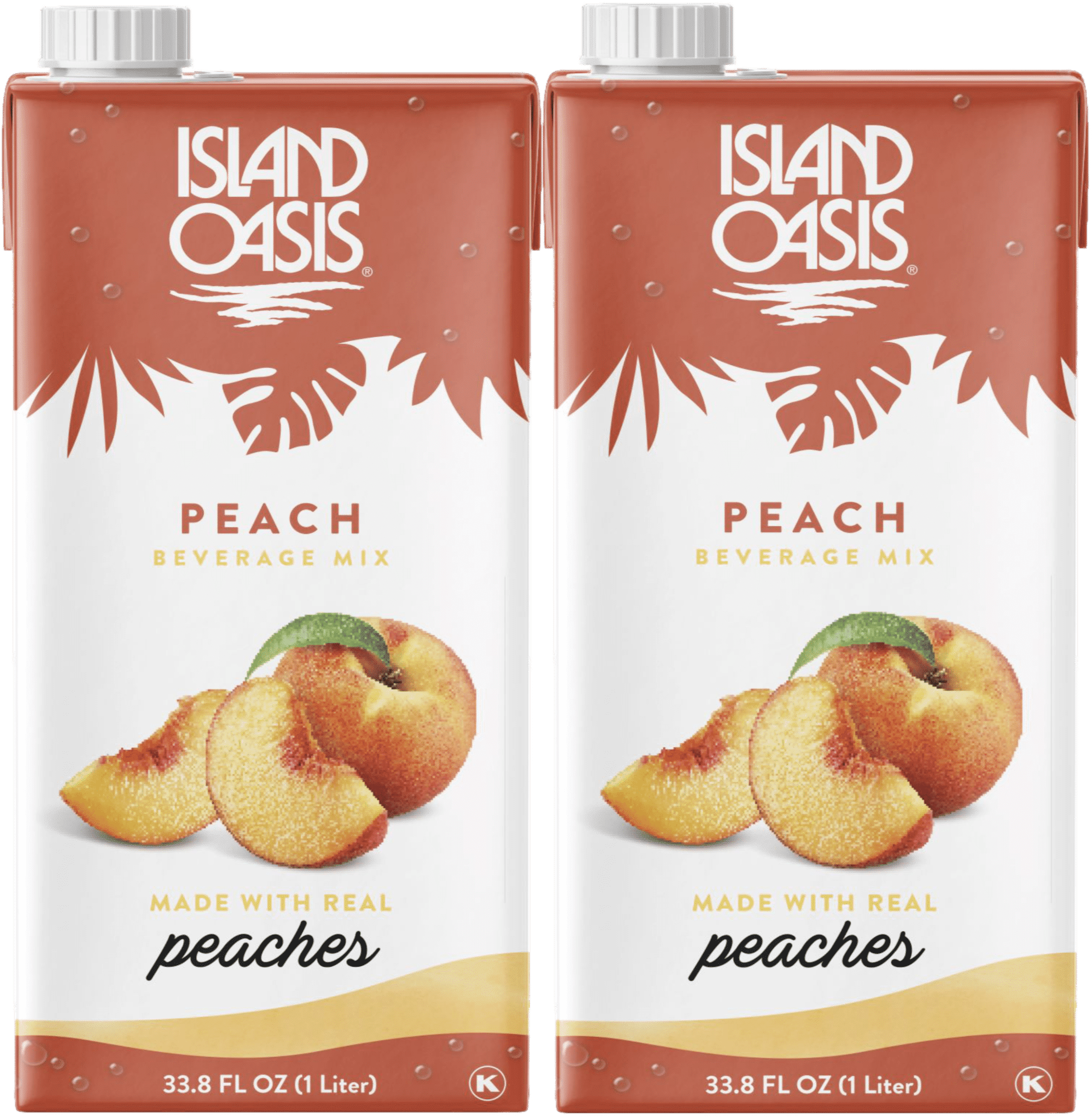 Peach Puree Drink (2) - Flavoring mixes for grocery retail
