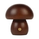 thumbnail image 1 of Xihbxyly Lámpara de Noche de Madera, Lámpara Led Recargable de Escritorio, Control Táctil de Brillo, Madera de Haya y Nogal, Decoración para Dormitorio y Sala de Estar, Regalo Elegante para Mujer (1, 1 of 2