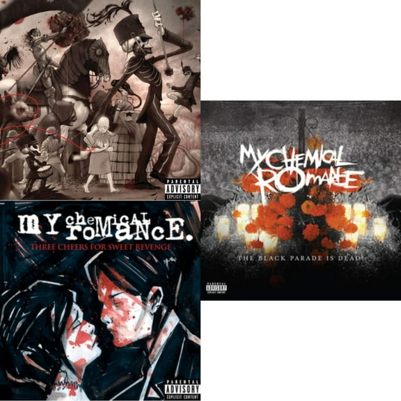 Black Parade & Three Cheers For Sweet Revenge & Black Parade Is Dead! [LP Vinyl Bundle]